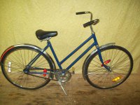 Raleigh Blue bicycle - StephaneLapointe.com