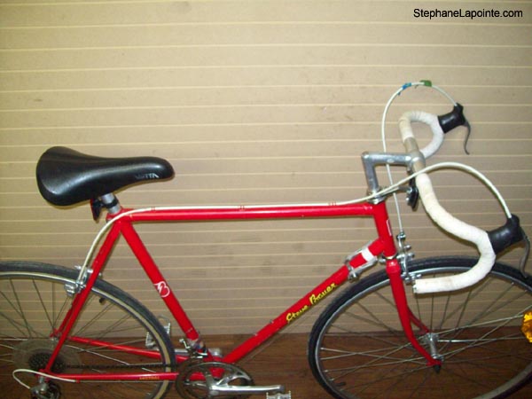 Vélo Steve Bauer Mistral - StephaneLapointe.com